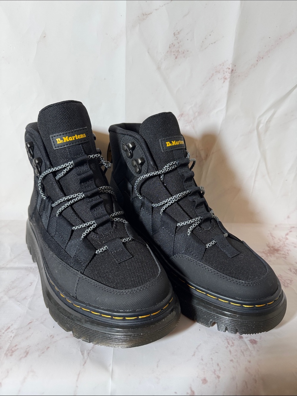 Dr. Martens Boury Utility Boots Black Men's 6 Women's 7 EU 38